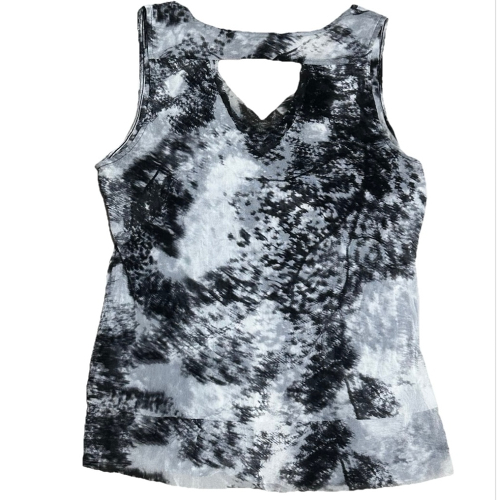 Women's INC Tank Top Size L Black Gray - Picture 5 of 7